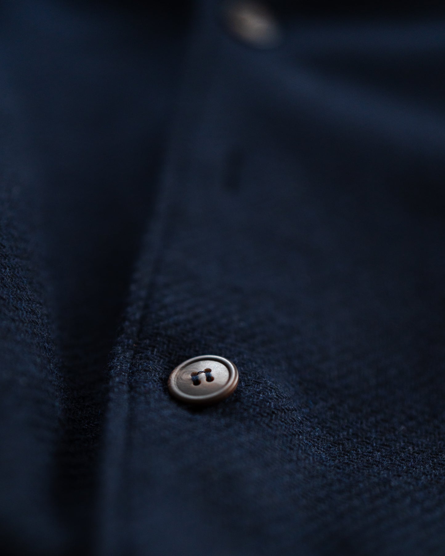 WOOL BOMBER JACKET NAVY