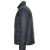 classic down jacket navy side