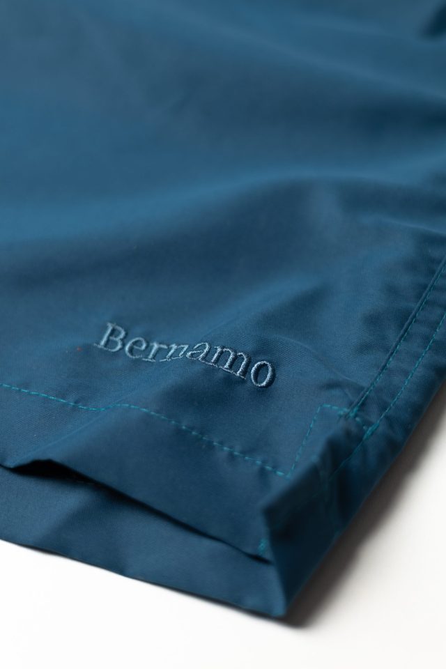bernamo recycled swimming short blue front logo