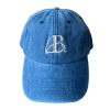 vintage cap denim blue